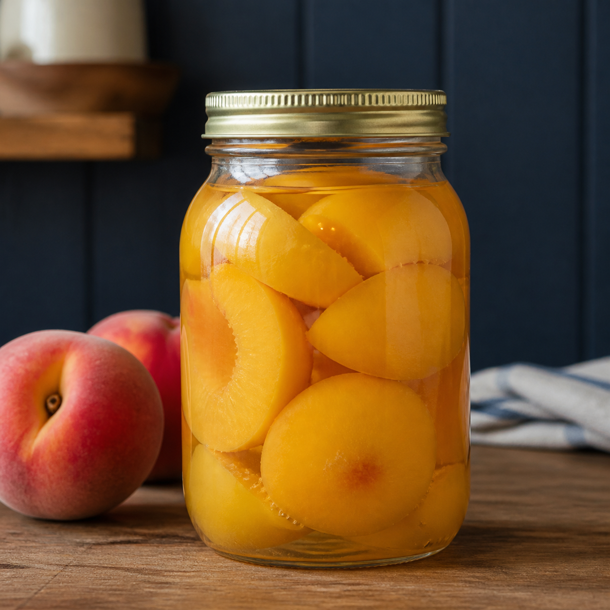 Canned Peach Halves canned recipe