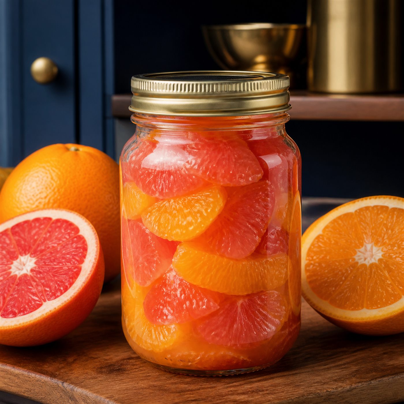 Grapefruit and Orange Sections canned recipe