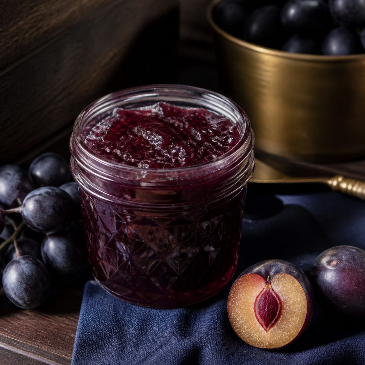 Grape-Plum Jelly