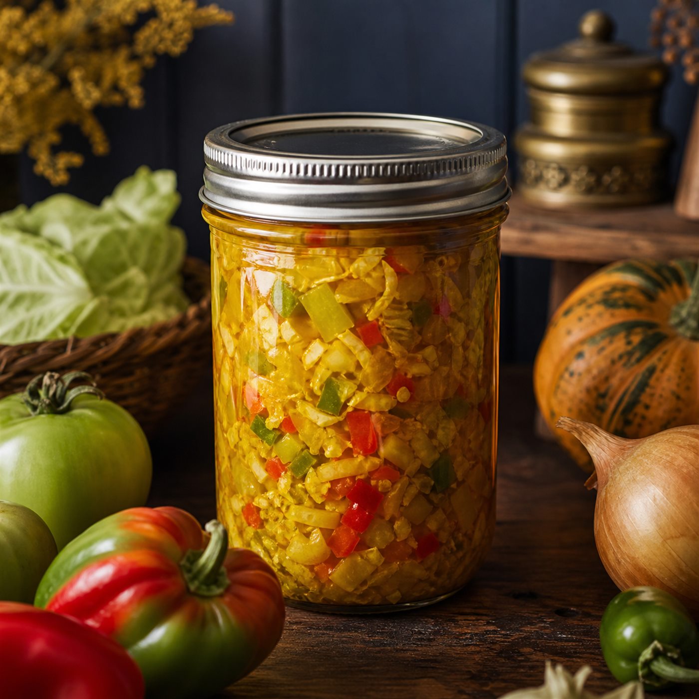 Fall Garden Relish