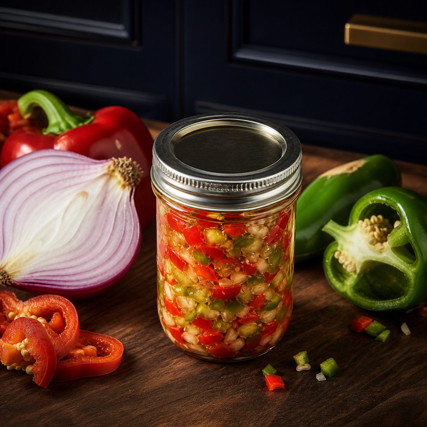 Pickled Pepper-Onion Relish