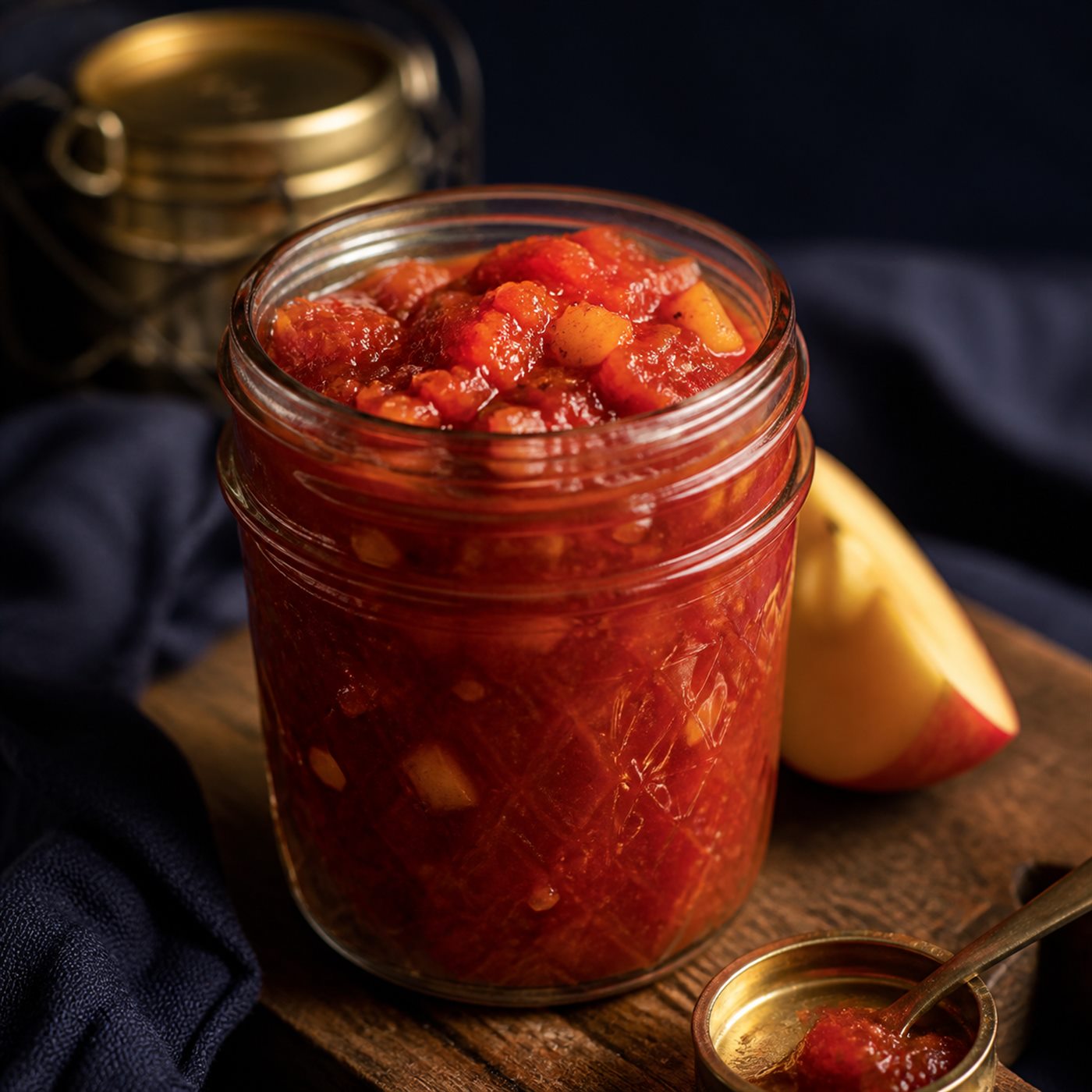 Tomato-Apple Chutney